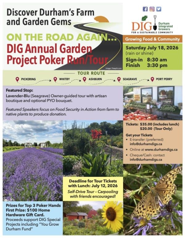 2026 Garden Tour Ticket - No Lunch